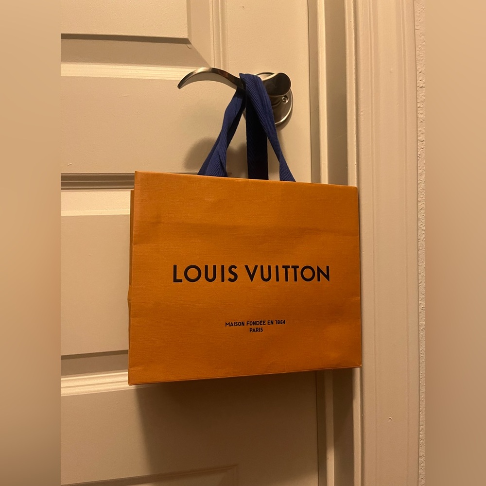 Authentic Louis Vuitton Shopping Bag